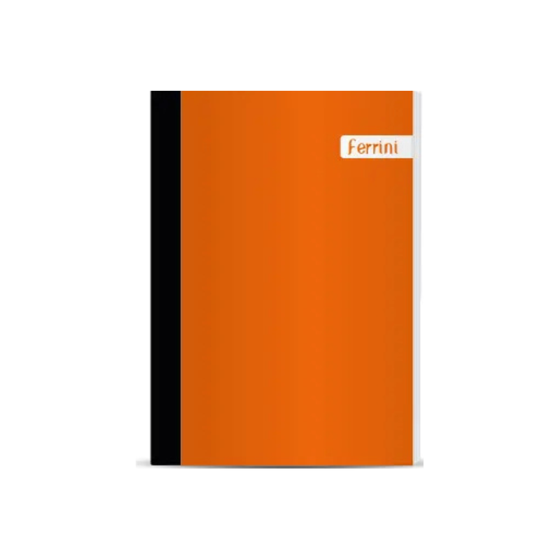CUADERNO COSIDO GDE 200 PAG FERRINI COLORES