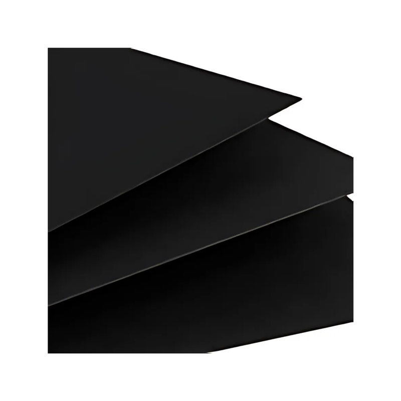 CARTON PRESENTACION NEGRO (MEDIO PLIEGO) 72X50CM 10 UDS