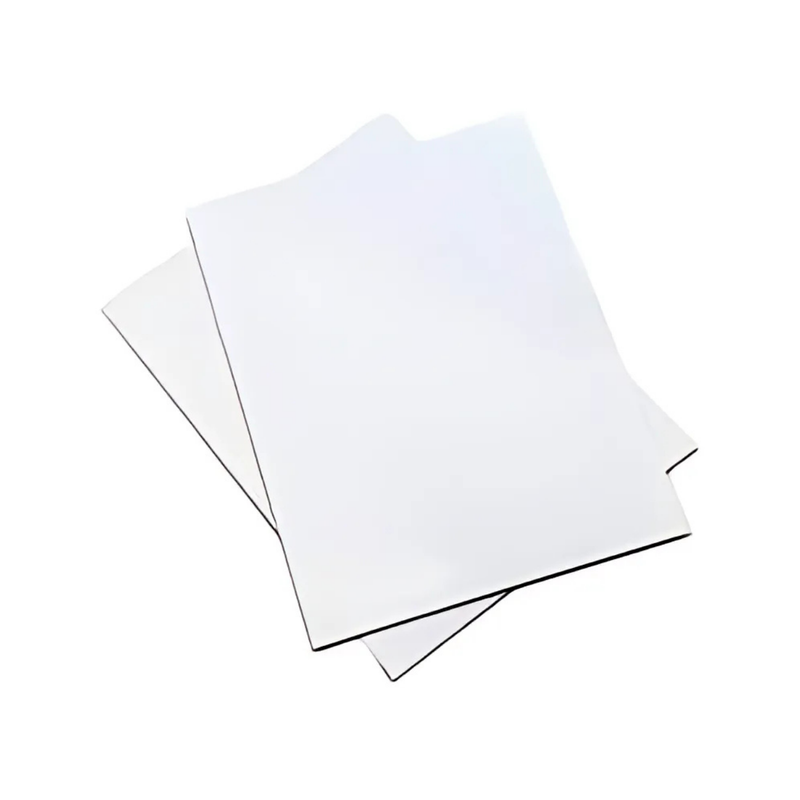 CARTON PRESENTACION BLANCO MEDIO PLIEGO 72X50CM 10 UDS