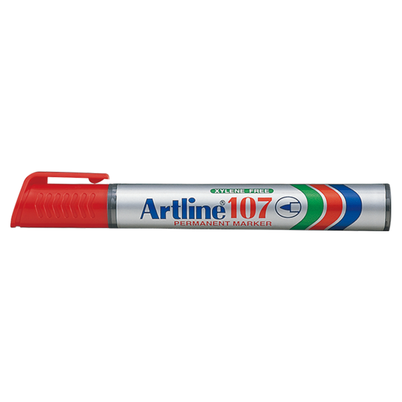 MARCADOR PERM. DESECH. BALA ARTLINE 107 ROJO