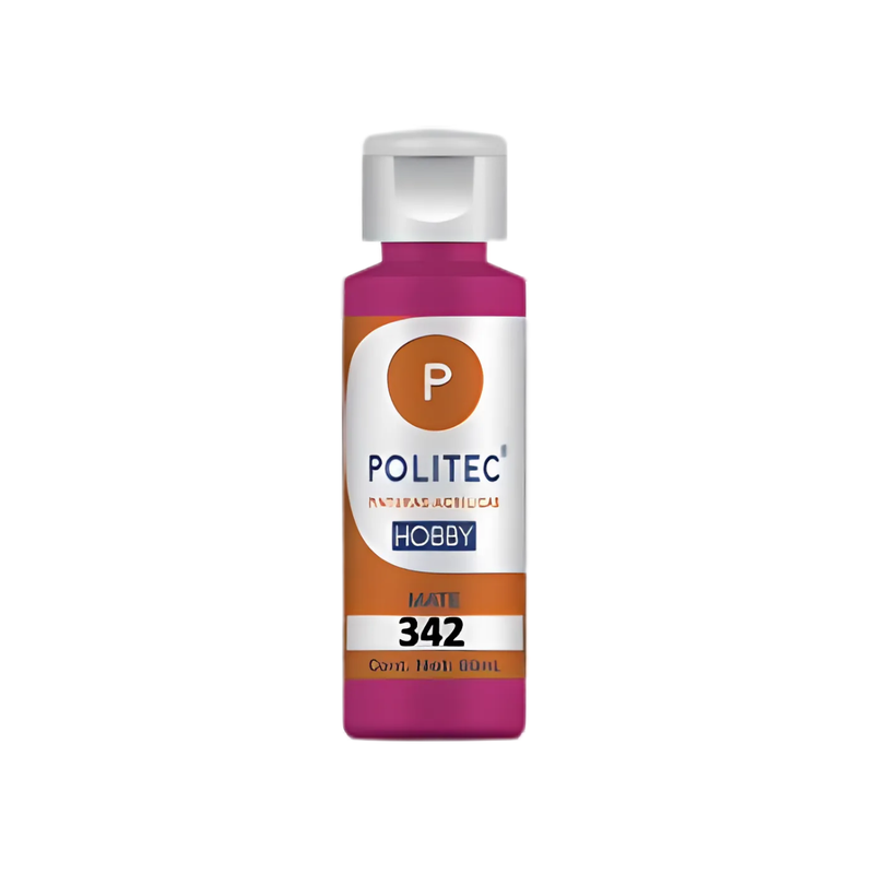 PINTURA #342 POLITEC MAGENTA 60ML