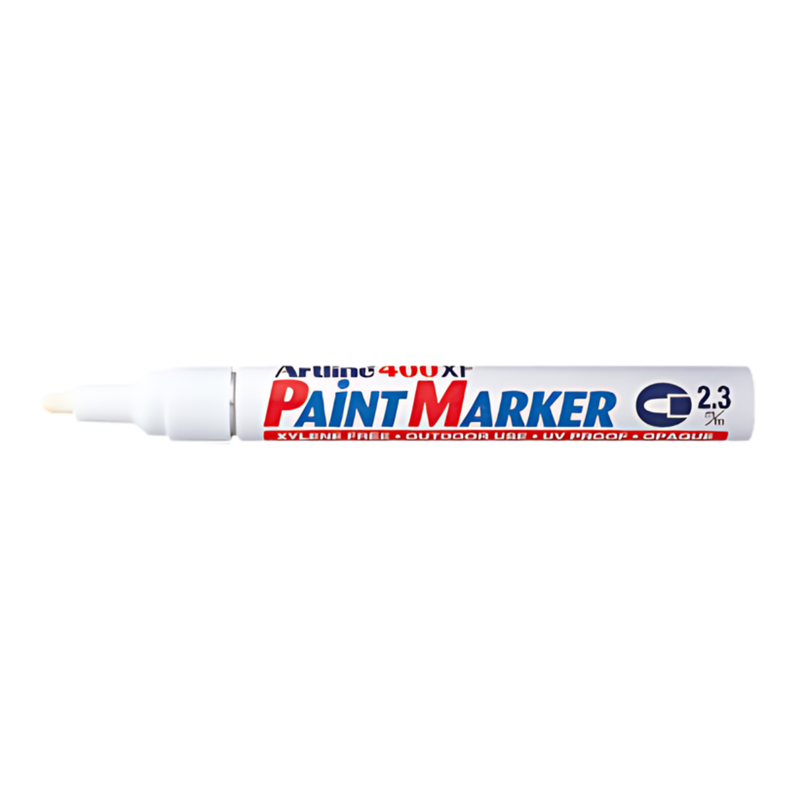 MARCAD. DE PINTURA PERMANENTE BALA ARTLINE 400 BLANCO