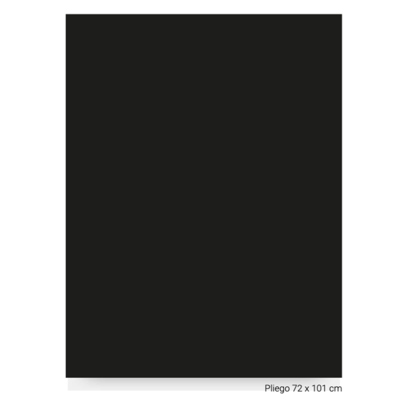 CARTON PRESENTACION NEGRO PLIEGO 70X100CM 10 UDS