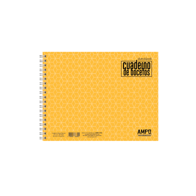 CUADERNO DE DIBUJO CARTA 80H AMPO UNIDAD