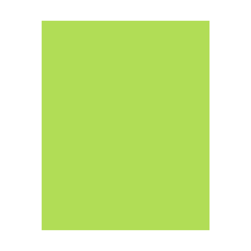 CUBIERTA P ENCUADERNAR STRIPE, VERDE LIMON 50PZS