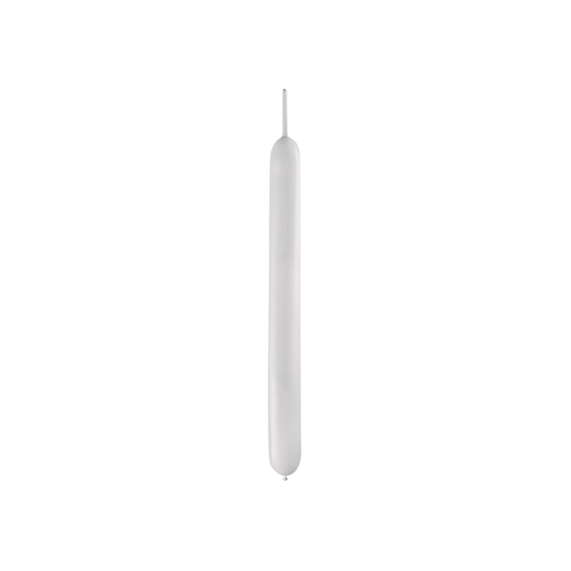GLOBO No. 5 PLATEADO METAL PAYASO (50 UDS)