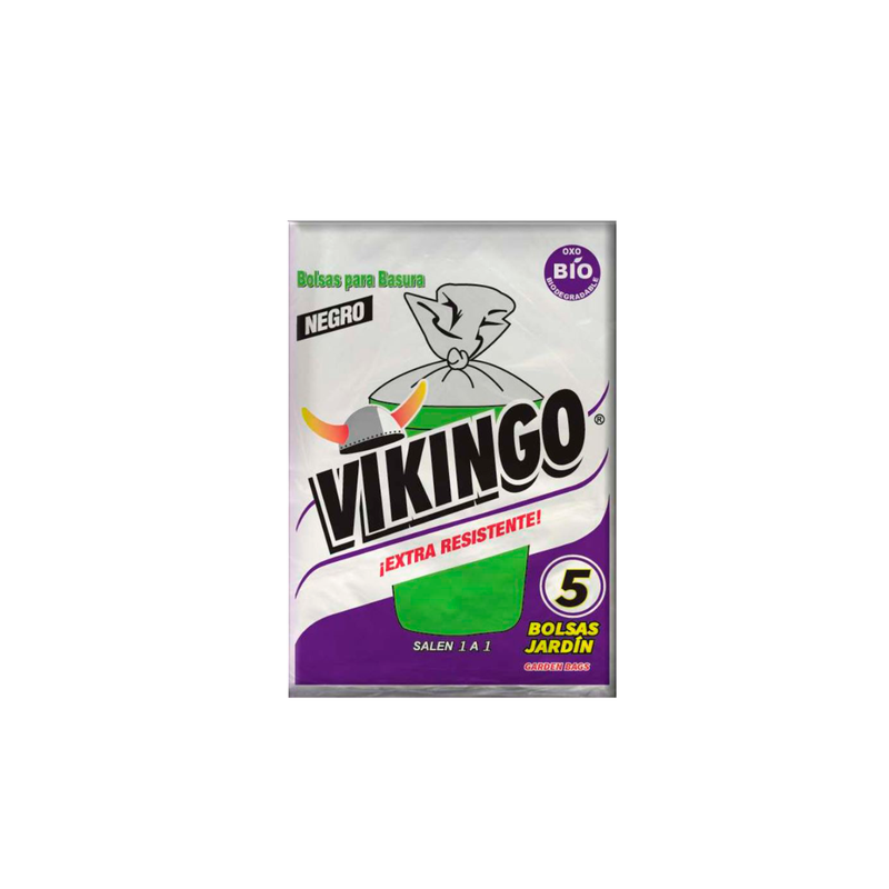 BOLSA BASURA VIKINGO JARDIN NG (PAQ 5)
