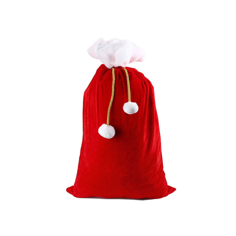 BOLSA SACO NAVIDAD MED 27CM X 29CM X 11CM
