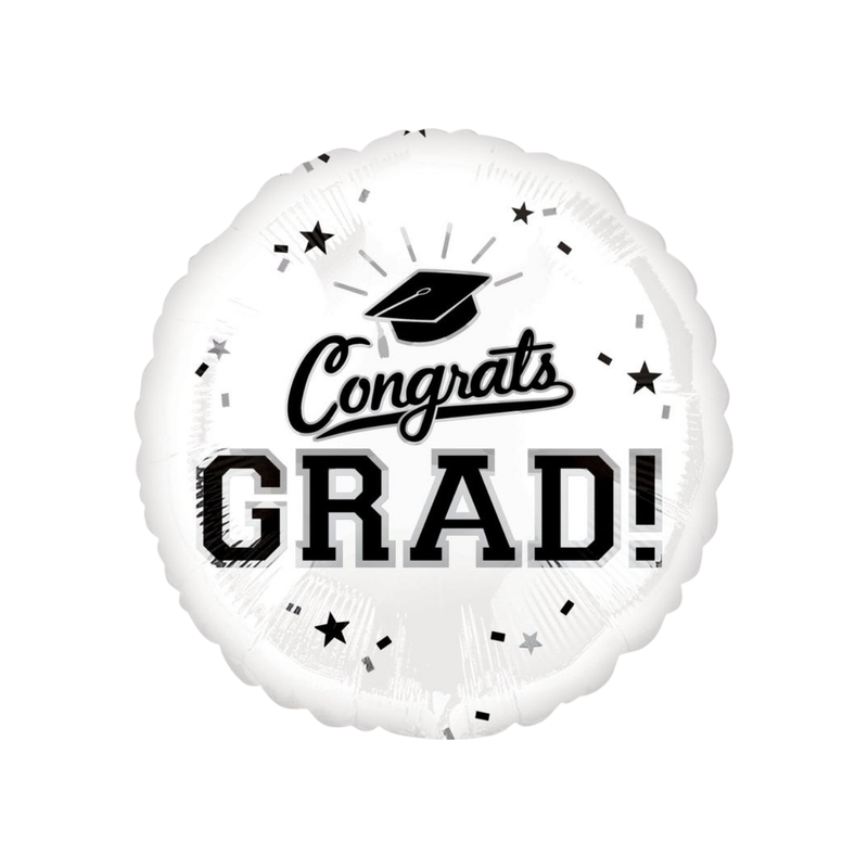 GLOBO SET GRADUACION 5PCS EN BLISTER UNIDAD