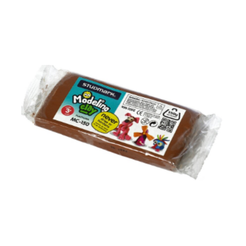 PLASTILINA BARRA 150G CHOCOLATE STUDMARK