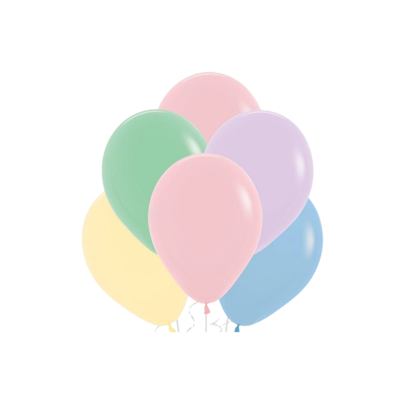GLOBO SURTIDO PASTEL (50U)