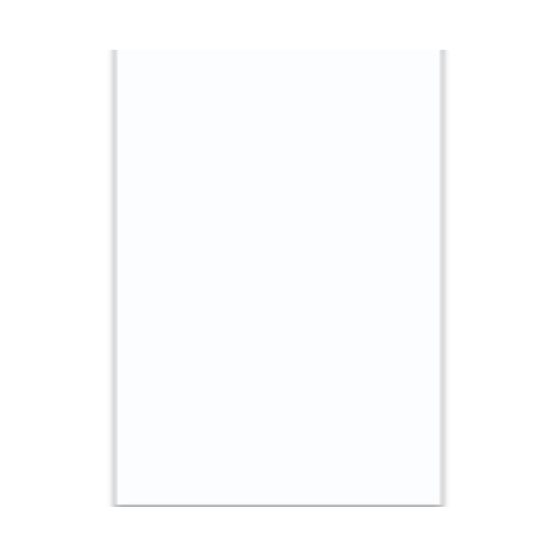 CARTULINA SATINADA BLANCA 25X22.75" / 25PGS