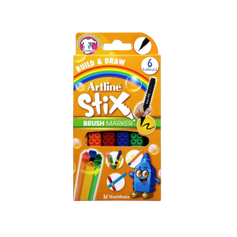 MARCADOR ESC. LEGO ART. STIX 1.2mm SET. 6 COL.