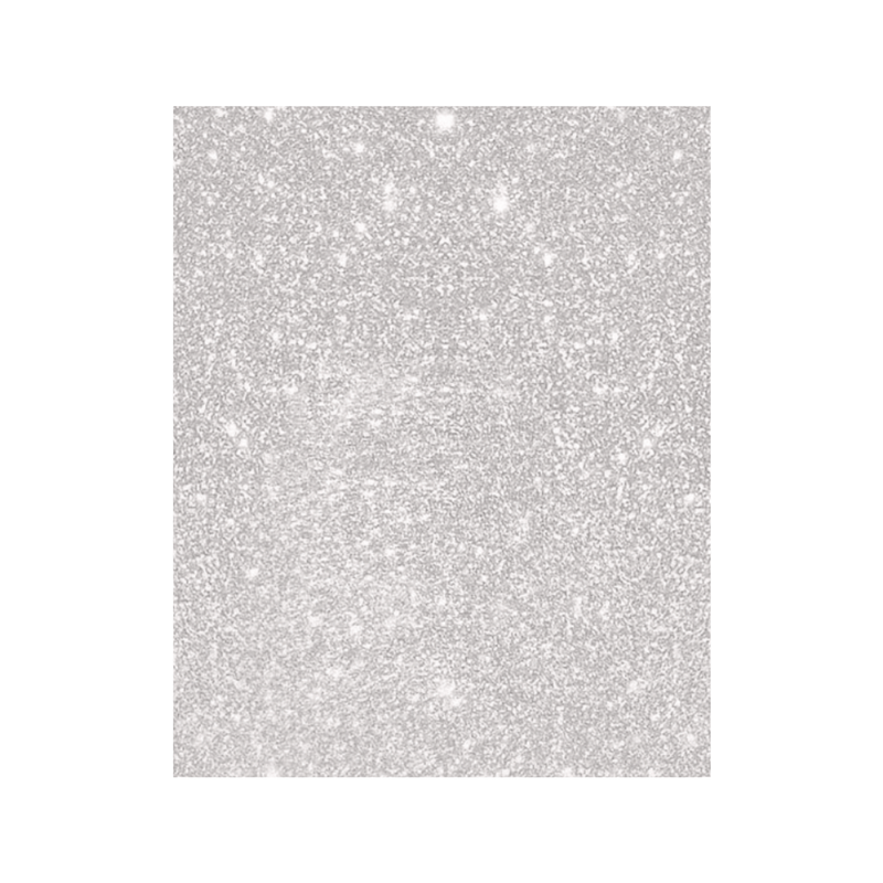 FOAM ESCARCHADO 50X70CM BLANCO 10 H.
