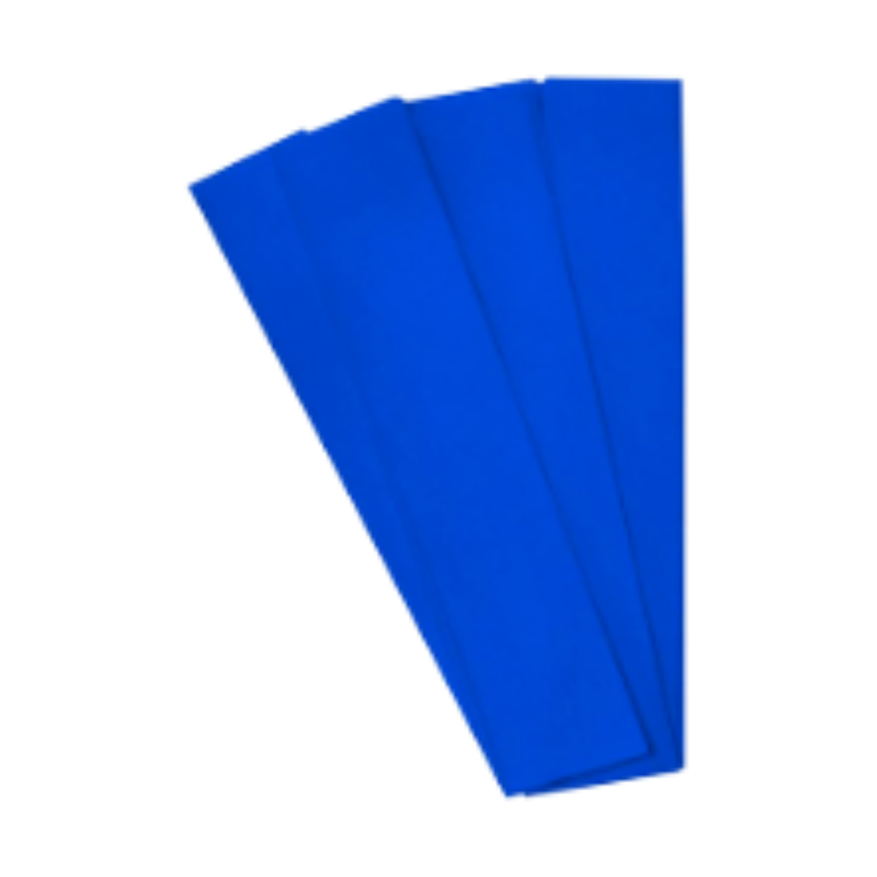 PAPEL CREPE AZUL 50 X 200cm (PAQ 10)