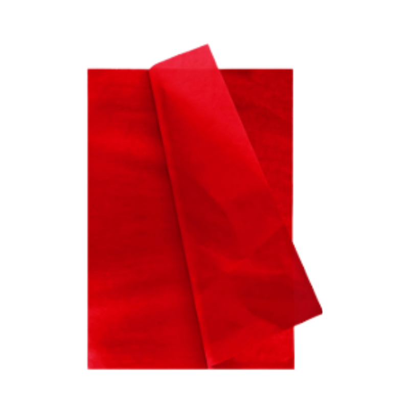 PAPEL SEDA ROJO 50 X 70cm. 17grs 50 H.