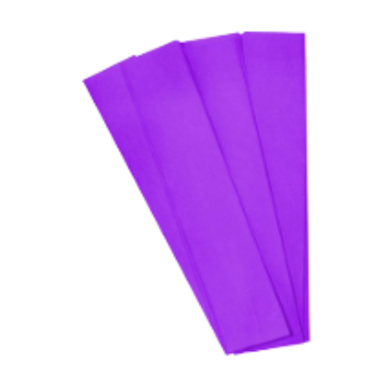 PAPEL CREPE MORADO 50 X 200cm (PAQ 10)