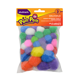 [ST-POM-01] POM POM SURT,20,25,35MM 60UDS STUDMARK