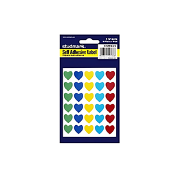 [ST-PRS-25] ETIQUETAS CORAZONES SURTIDO STUDMARK