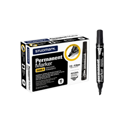 [ST-03509B-A] MARCADOR PERMANENTE STUDMARK P/BIS NEGRO (CJ 10)
