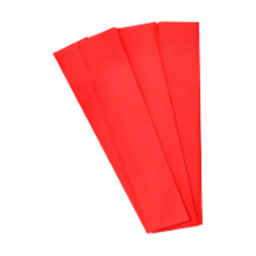 [80R] PAPEL CREPE ROJO (PAQ 10)