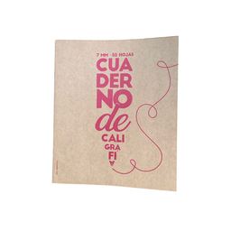 [SP-073028NTRC] CUADERNO CALIGRAFIA 7MM 50H