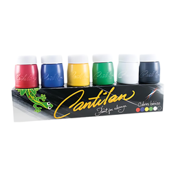 [ER-954] TEMPERA CANTILAN COLORES NEON X6