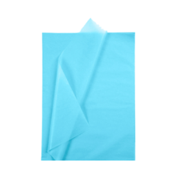 [81C] PAPEL SEDA CELESTE 50 X 70cm. 17grs 50 H.