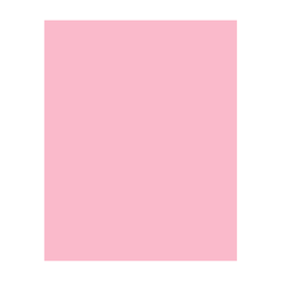 [PT99041] CARTULINA BRISTOL ROSADO T/CARTA (PAQ 100)