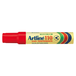 [110R] MARCADOR PERM. RECARG. BALA ARTLINE 110 ROJO