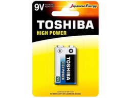 [OFF-6LR61G] BATERIA 9V ALKALINA TOSHIBA BL 1 (120)