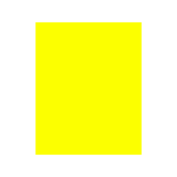 [CS-AMANE] CARTULINA  SATINADA AMARILLO NEON 64 X  56 (PAQ 25)