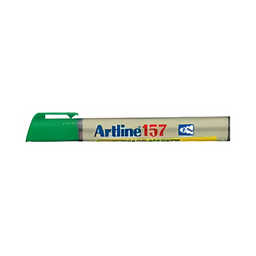 [OFF-157V] MARCADOR P/PIZARRA DESECH. BALA ARTLINE 157 VERDE