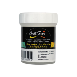 [OFF-9955] PINTURA ARTESANAL BLANCO 30ML ARTISUR