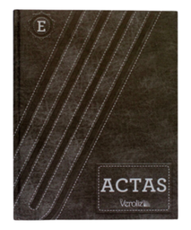 [OFF-3018] ACTAS 200 FOLIOS VEROLIZ CUADERNO HOJAS REMOVIBLES