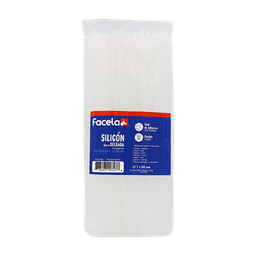 [OFF-U7478] BARRA DE SILICON DELGADA 7X300 MM FACELA UNIDAD