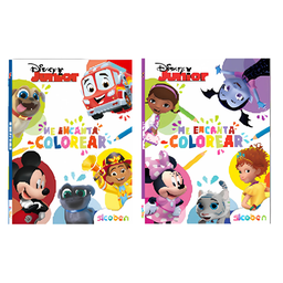 [OFF-D-3296] ME ENCANTA COLOREAR DISNEY JUNIOR/ LIBROS DE ACTIVIDADES -64 PAG SICOBEN