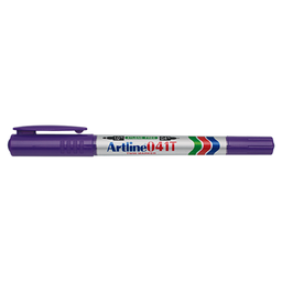 [OFF-41M] MARCADOR DES. ARTLINE 41 DOBLE PTA. 1-0.4mm MORADO